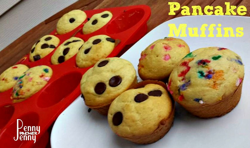 This Pancake Muffins Recipe is amazing and the recipe is perfect for making muffins for the kids for school!! Home made and freezeable!