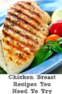 There are never enough Chicken Breast Recipes it seems like!! Chicken breasts are our favorite protein for dinner, love fast frugal chicken breast recipes.