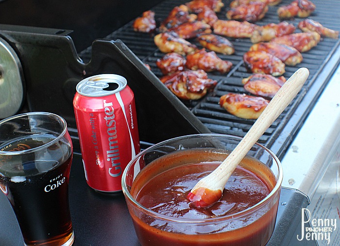 These Coke BBQ Wings are a huge hit with my family!! We love to grill with our friends over the summer and these are the perfect wings for these times!