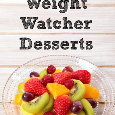 These Weight Watchers Dessert recipes are a great way to enjoy a treat without breaking your point allowance but satisfy your sweet tooth at the same time!