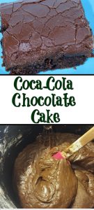 The perfect combination of chocolate and Coca Cola, plus butter and sugar!! It doesn't get much better than this Coca Cola Chocolate Cake!!