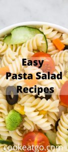 These easy and fresh pasta salad recipes are perfect for any bbq get together. It's the perfect side dish to make up the night before and just grab and go.