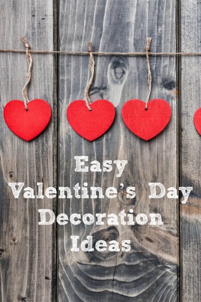 These Fun & Creative Valentine's Day Decoration Ideas are a great way to get crafty with the kids! Plus they are great for making the house look great!