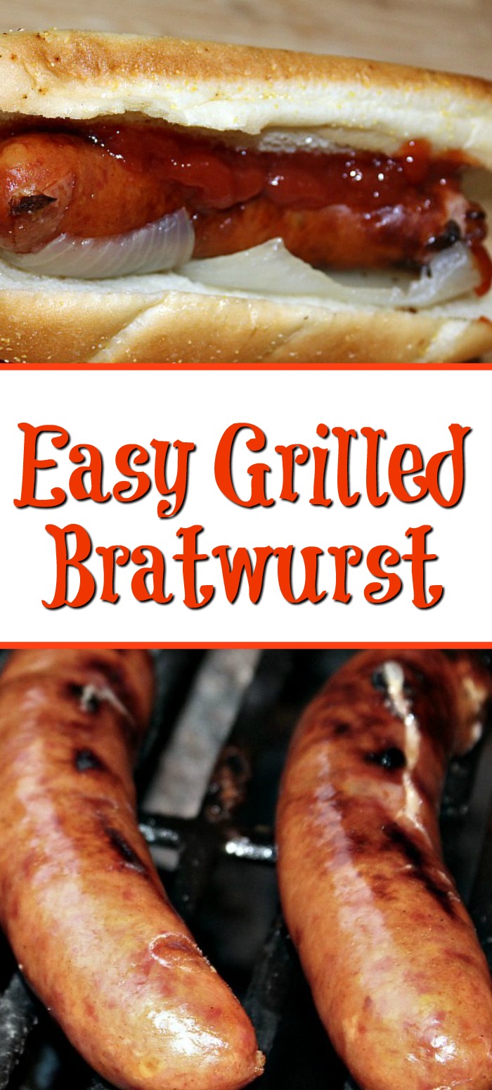 These Easy Grilled Bratwurst are the perfect meal to make for your family! Doing more than just grilling Bratwurst adds so much more flavor to them!