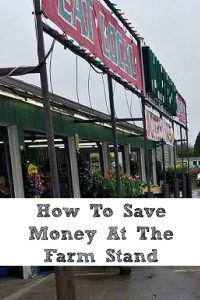It is so easy to Save Money At The Farm Stand or produce stand!! Simple little things can save a lot on fresh farm produce this time of year!