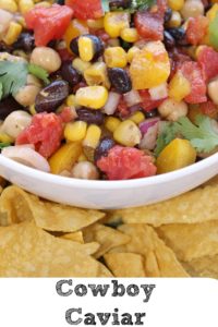 This Cowboy Caviar aka bean salad is the perfect light dish to make! Perfect for bbqs, tailgating, light lunches and full of protein.