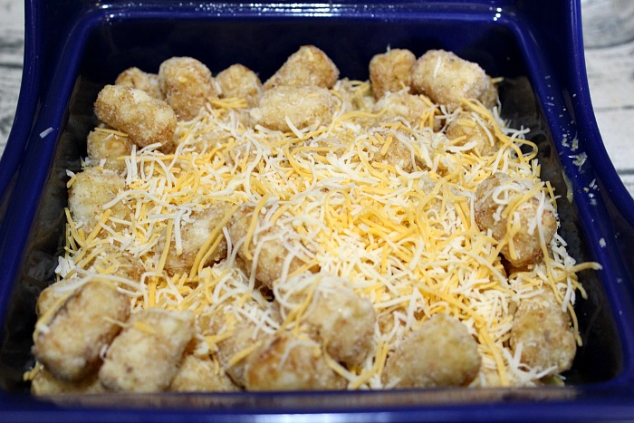 This easy Meatball Tater Tot Casserole is sure to be a casserole that your family will love! Perfect for a quick dinner on a busy weeknight.