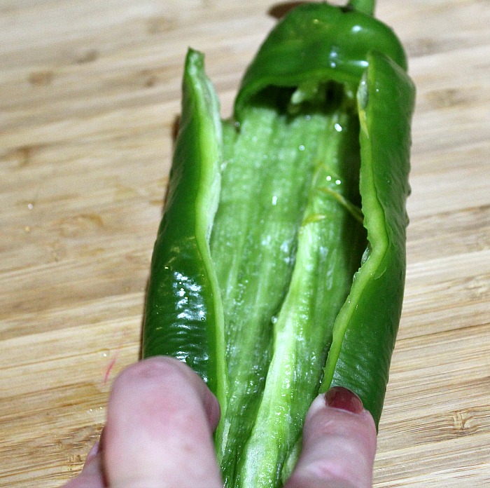  Anaheim Pepper Sliced open and deseeded 