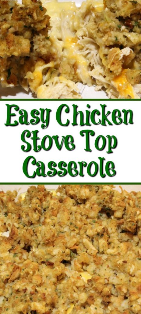 Easy Stove Top Casserole with Weight Watcher Break down is the perfect weeknight casserole to make your family! Full of all the best comfort fall foods!