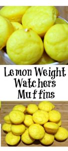 Lemon Weight Watchers Muffins are only 2 Smart Points (1 Points Plus Value) and are made with only three ingredients!! Quick and easy low point treat!