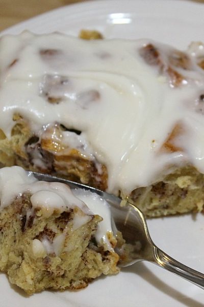 This Easy Cinnamon Roll Casserole is perfect to make for any lazy weekend morning or Christmas morning. Since it's made out of prepackaged cinnamon roll there is hardly any prep work, plus they can be picked up for a stock price making for a frugal breakfast!