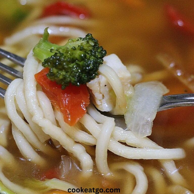 Easy Chicken Chow Mein Soup Recipe!