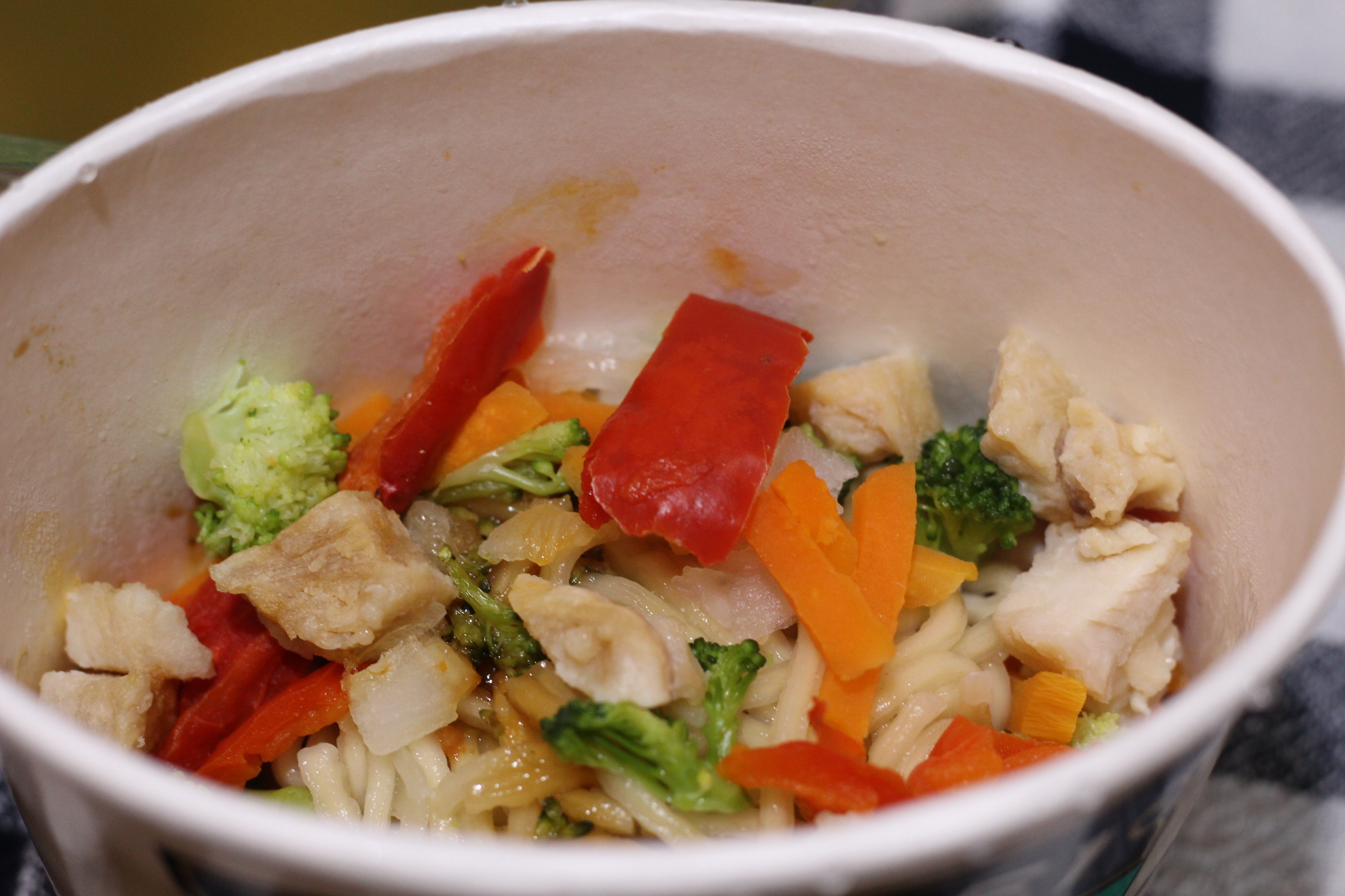 Easy Chicken Chow Mein Soup Recipe is perfect for making a quick soup! Using frozen chicken chow mein and broth makes it easy to have a comforting soup! 