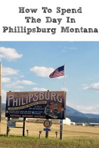 How To Spend The Day In Phillipsburg Montana! From shopping to sapphire mining, lunch, breweries, shopping, and ghost town you can spend a whole day here!