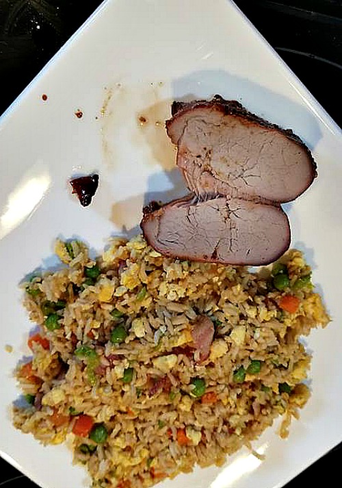 This Grilled Teriyaki Pork Tenderloin Recipe is perfect to make for dinner at home! The easy marinade adds great flavor, and pairs great with fried rice to.