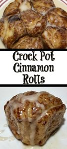 These Crock Pot Cinnamon Rolls are perfect and easy to make up for a weekend breakfast or a holiday breakfast! Plus they are frugal as well!