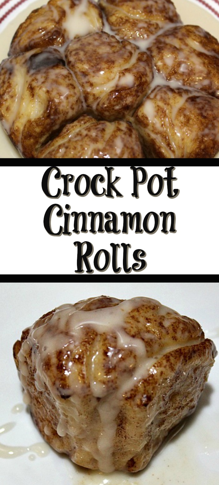 These Crock Pot Cinnamon Rolls are perfect and easy to make up for a weekend breakfast or a holiday breakfast! Plus they are frugal as well!