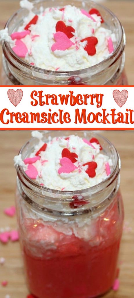 This Strawberry Creamsicle Cocktail And Mocktail recipe is perfect for any get together or even girls night in! Easy to assemble and the taste is amazing! 