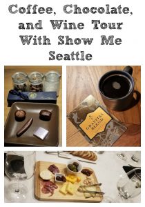 The Coffee, Chocolate, and Wine Tour With Show Me Seattle is the perfect way to see Seattle. The Starbucks Roastery, Frans Chocolate, and Estates Wine Room are stops on the tour!