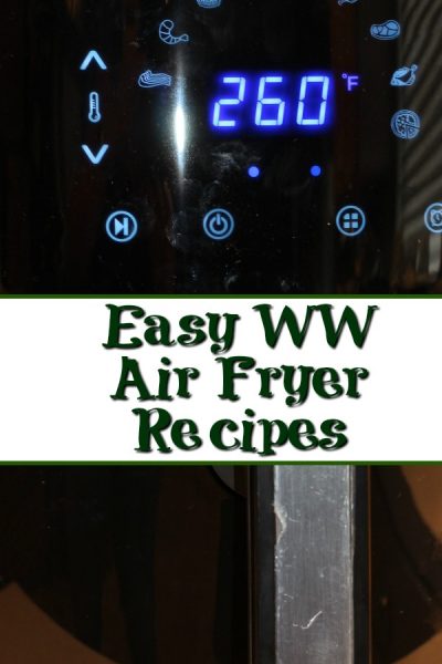 Easy WW aka Weight Watchers Air Fryer Recipes are perfect for the WW Freestyle Smartpoints plan and are recipes the whole family will love as well!