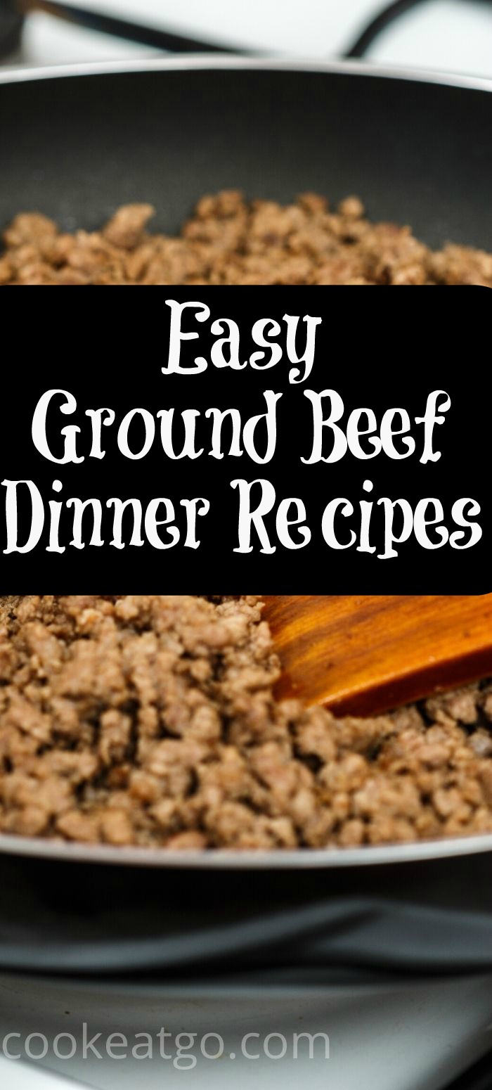 These Easy Ground Beef Dinner Recipes are sure to be a hit with your family! We love to use ground beef to make a quick and easy frugal family dinner