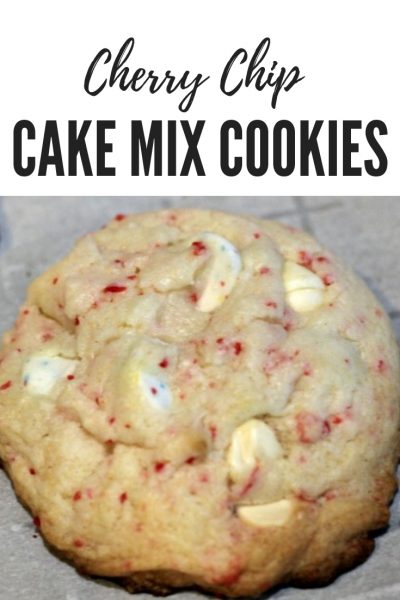 Cherry Chip Cake Mix Cookies Recipe is the perfect to make easy cookies out of a box cake mix!! The cherry flavor is the perfect light flavor for a cookie