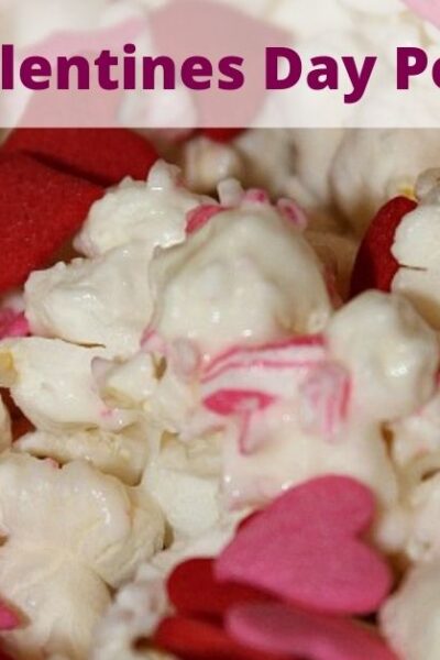 Easy to make Valentines day popcorn!!! The flavor is great and the kids love the way the popcorn fits the holiday as well!