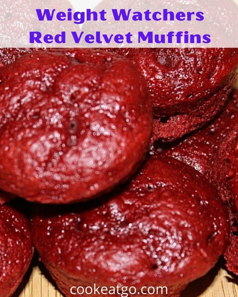 This Red Velvet Weight Watchers Muffins Recipe is so easy with only three ingredients! Perfect for satisfying a sweet tooth with low Freestyle Smartpoints!