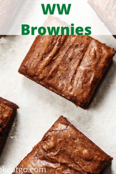 These Weight Watchers Brownies are the perfect way to stay on track while on the WW plan! Enjoying low point sweet treats can satisfy your sweet tooth.