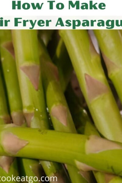 How To Make Air Fryer Asparagus! Asparagus is a zero-point vegetable on the My WW plans and is so fast easy to make in the air fryer as a side dish. You can make this with spray butter, bacon, or olive oil! Use different seasonings to change up the flavor or add cheese for a tasty side dish. 