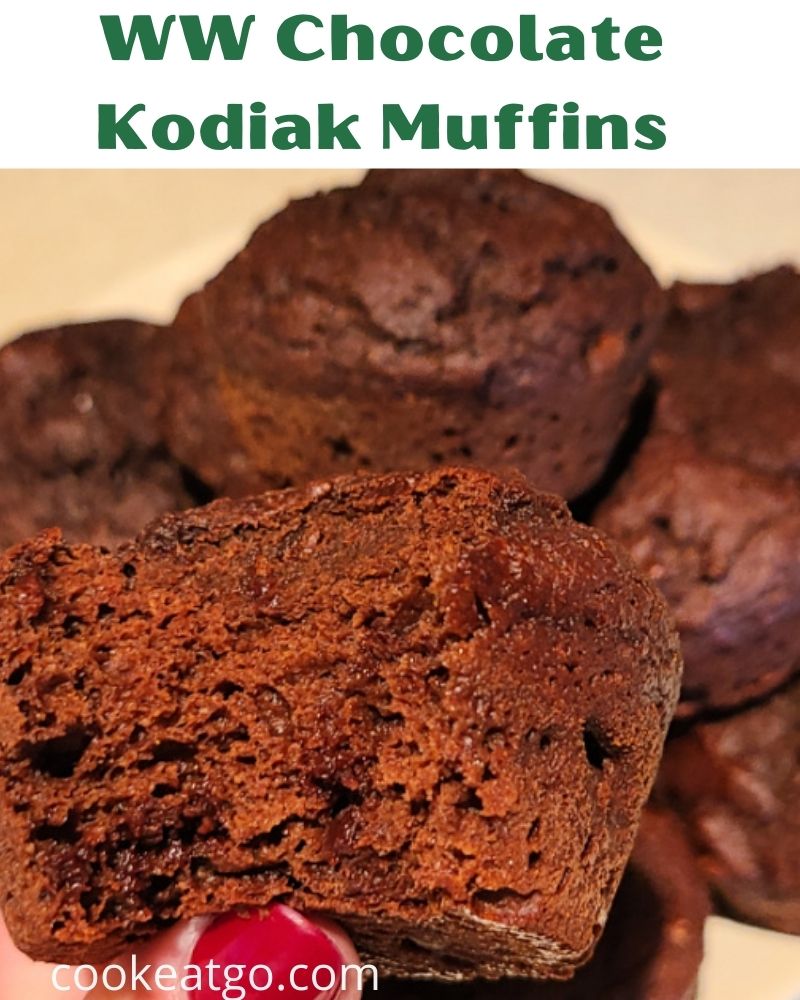 These WW Chocolate Kodiak Muffins are perfect for any of the WW Smartpoint plans! They work out to 2 Smartpoints on all three of the MyWW plans, MyWW blue, MyWW Green, and MyWW Purple. Use the Kodiak Chocolate Chip power cakes and add cocoa to make these tasty treats!