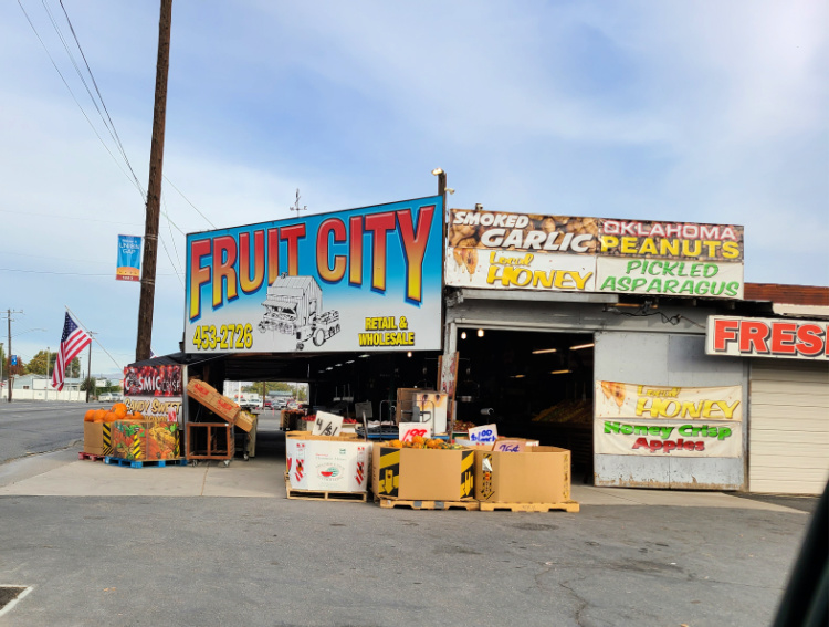 Fruit city in Union Gap, wa 