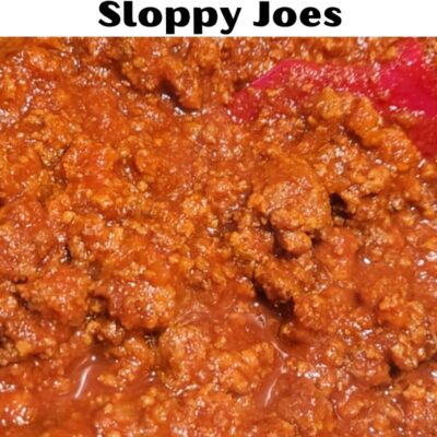 Crockpot Sloppy Joes are a tasty dinner and so easy to make! Make the sauce and let it all cook together with the meat in the crockpot! It really is easy to combine tomato sauce, ketchup, and some seasonings for an easy weeknight dinner! Ground beef helps to make a frugal dinner too!