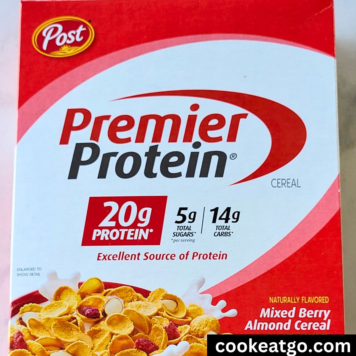 Mixed Berry Almond Preimer Protein Cereal Boxed