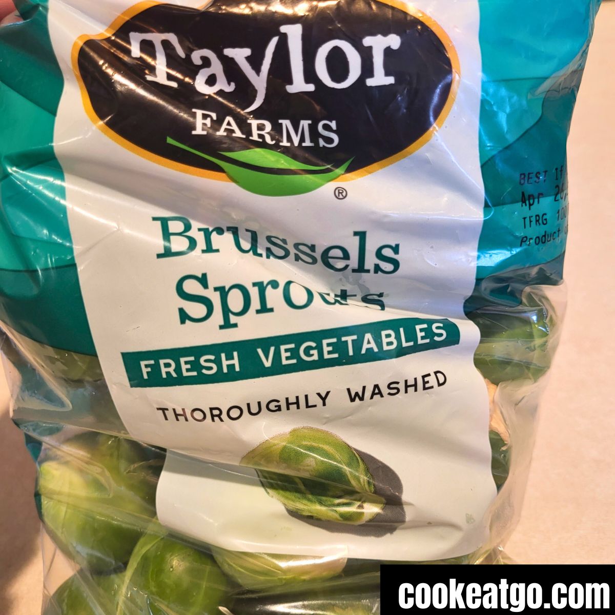 Taylor Farms bag of Brussel Sprouts
