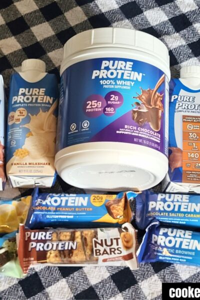 pure protein products; ready to drink, protein poowder, protein bars