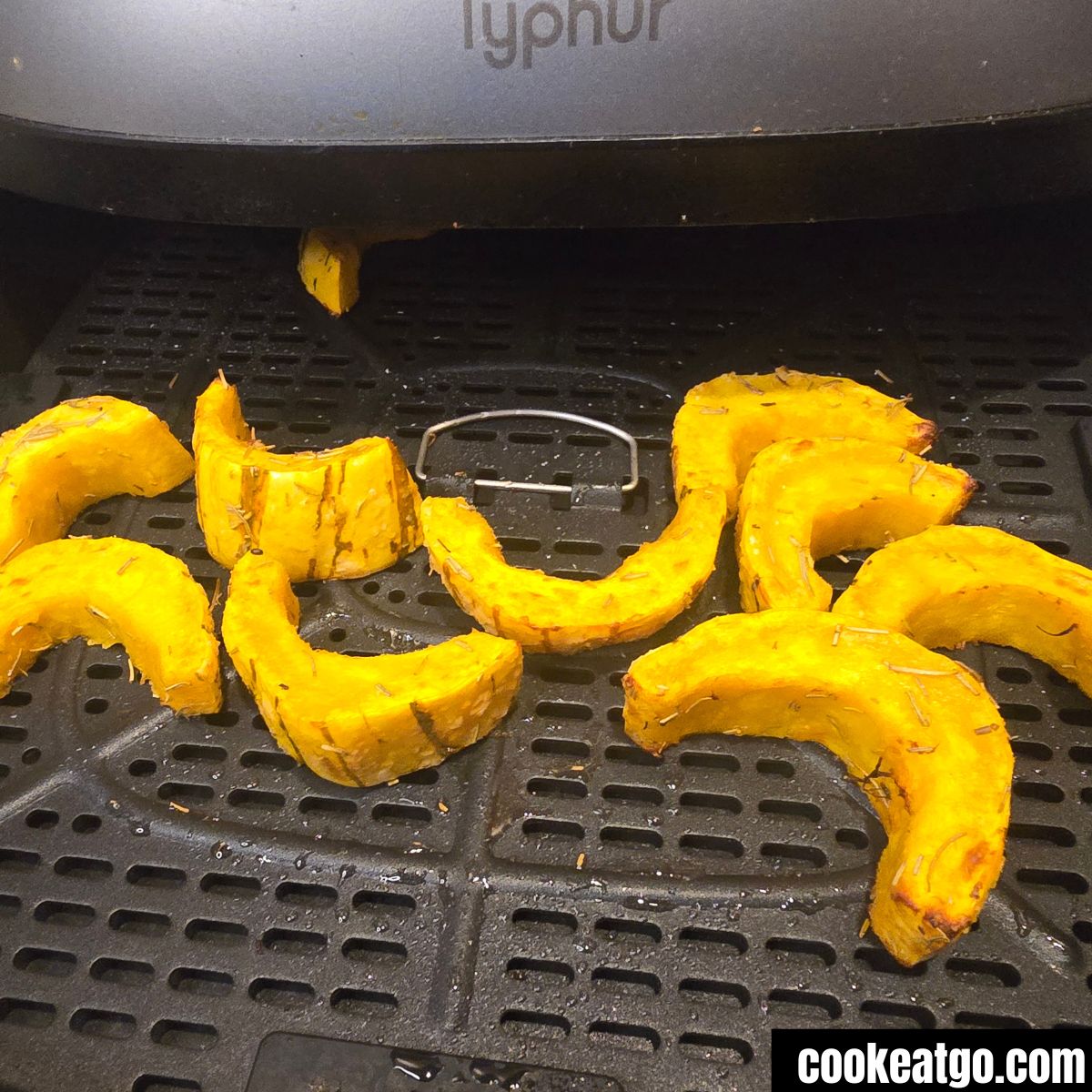 Delicata Squash Roasted in air fryer