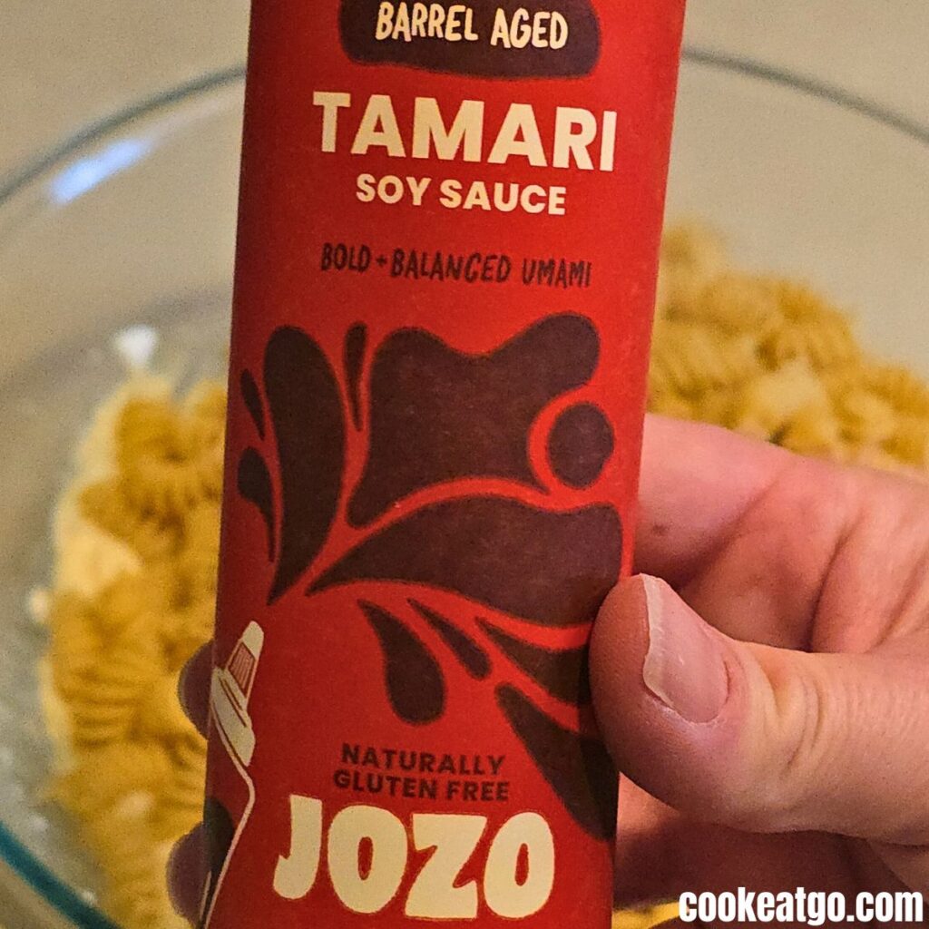 Jozo Tamari Soy Sauce bottle