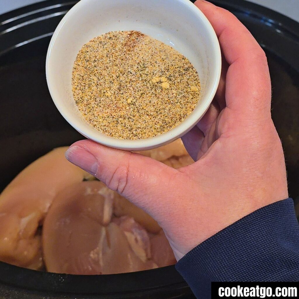 Seasoning For Slow Cooker Chicken Pot Pie Pasta!